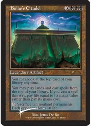 Bolas&#39;s Citadel promo