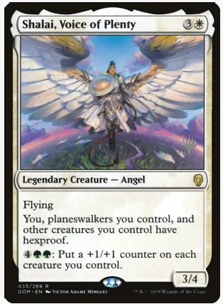 Shalai, Voice of Plenty (promo stamp)