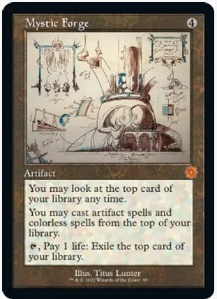 Mystic Forge (Retro Schematic)