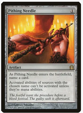 Pithing Needle