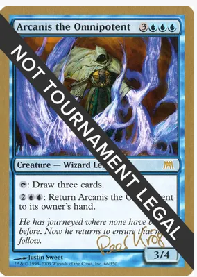 Arcanis the Omnipotent (Champion deck)