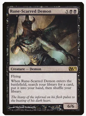 Rune-Scarred Demon