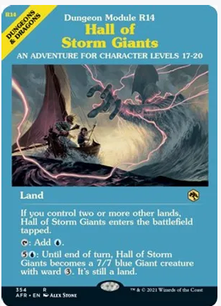 Hall of Storm Giants (Dungeon Module)