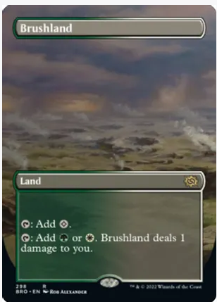 Brushland (Borderless)