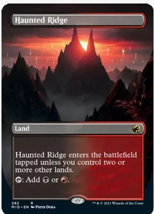 Haunted Ridge (Borderless Foil)