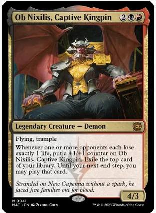 Ob Nixilis, Captive Kingpin