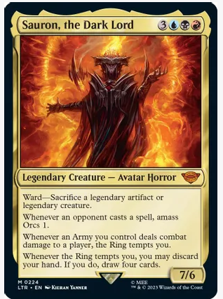 Sauron, the Dark Lord (Foil)