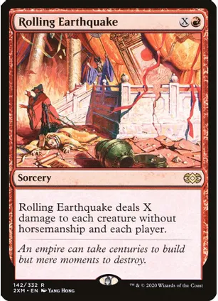 Rolling Earthquake