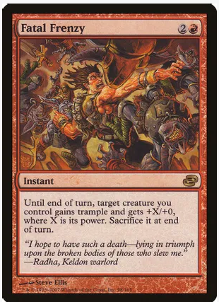Fatal Frenzy (Foil)