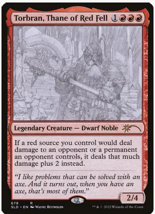 Torbran, Thane of Red Fell (SLD foil)