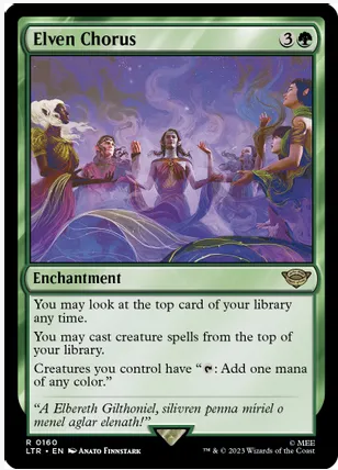 Elven Chorus (Foil)