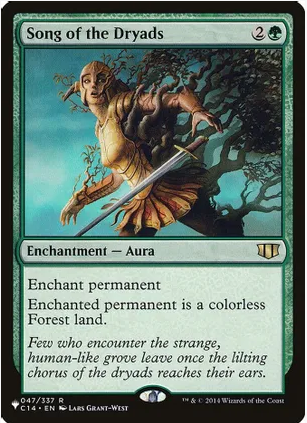 Song of the Dryad&#39;s (List)
