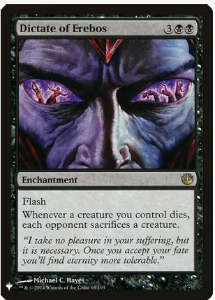 Dictate of Erebos (List)