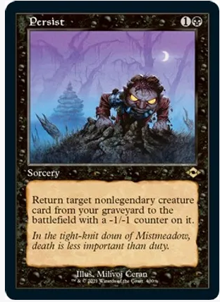 Persist (Retro Frame Foil)