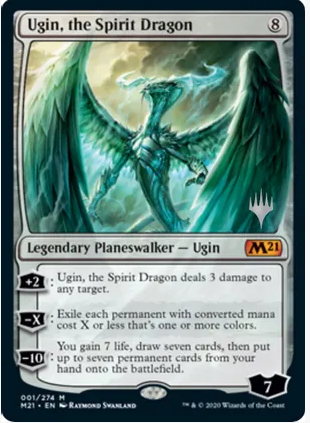 Ugin, The Spirit Dragon (Promo stamp)
