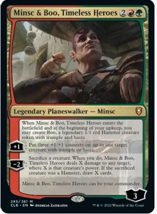 Minsc &amp; Boo, Timeless Heroes (Foil)