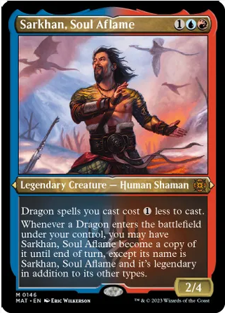 Sarkhan, Soul Aflame (Foil Etched)