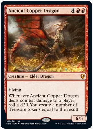 Ancient Copper Dragon- Foil