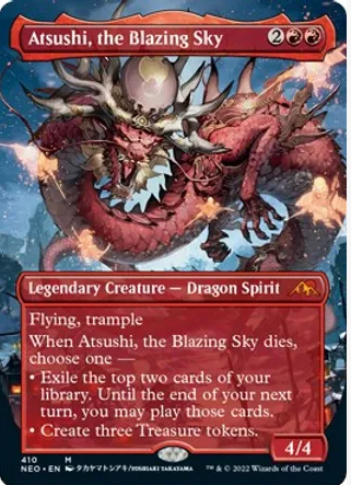 Atsushi, the Blazing Sky (Borderless)