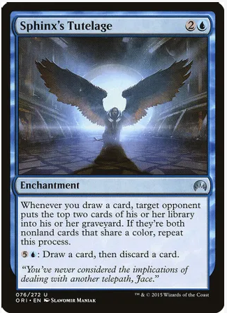 Sphinx&#39;s Tutelage