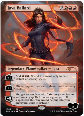 Jaya Ballard - Secret Lair Foil