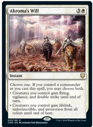 Akroma&#39;s Will