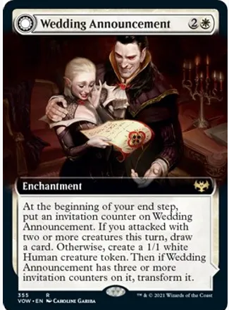 Wedding Announcement (Extended art)