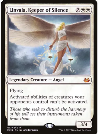 Linvala, Keeper of Silence