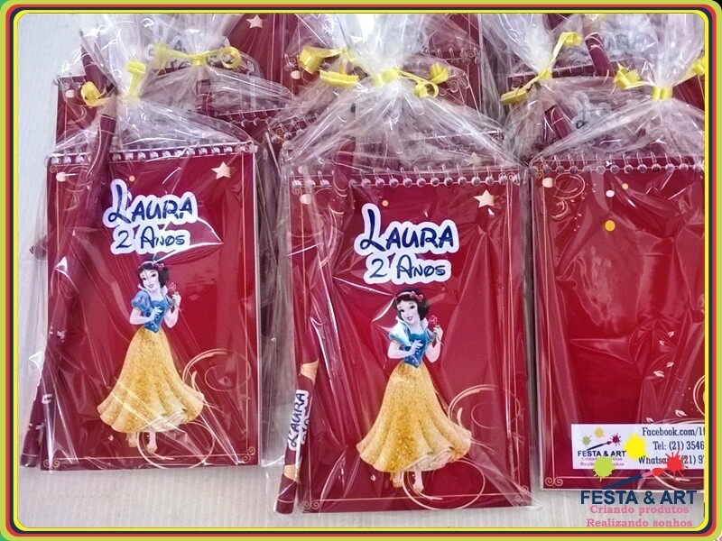 Bloco de Anotações - Branca de Neve