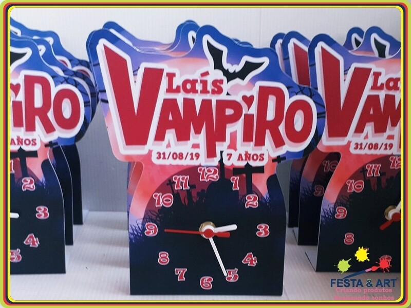 Relógio corte especial - Chica Vampira