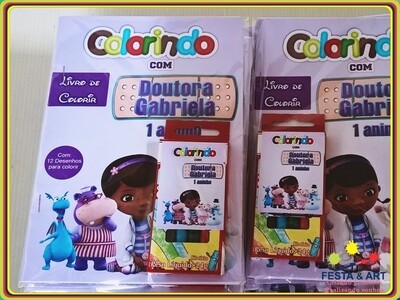 Revista de Colorir - Doutora Brinquedo