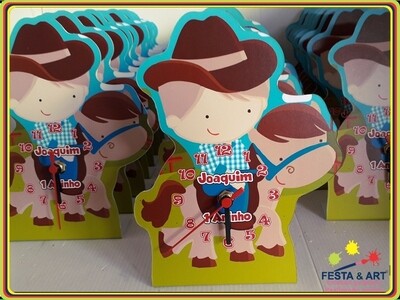 Relógio corte especial - Cowboy