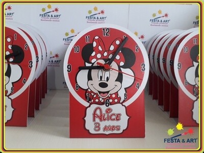 Relógio Premium - Minnie