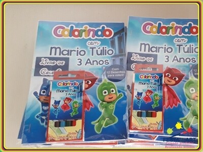 Revista de Colorir - PJ Masks