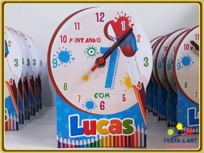 Relógio Premium - Pintando o 7
