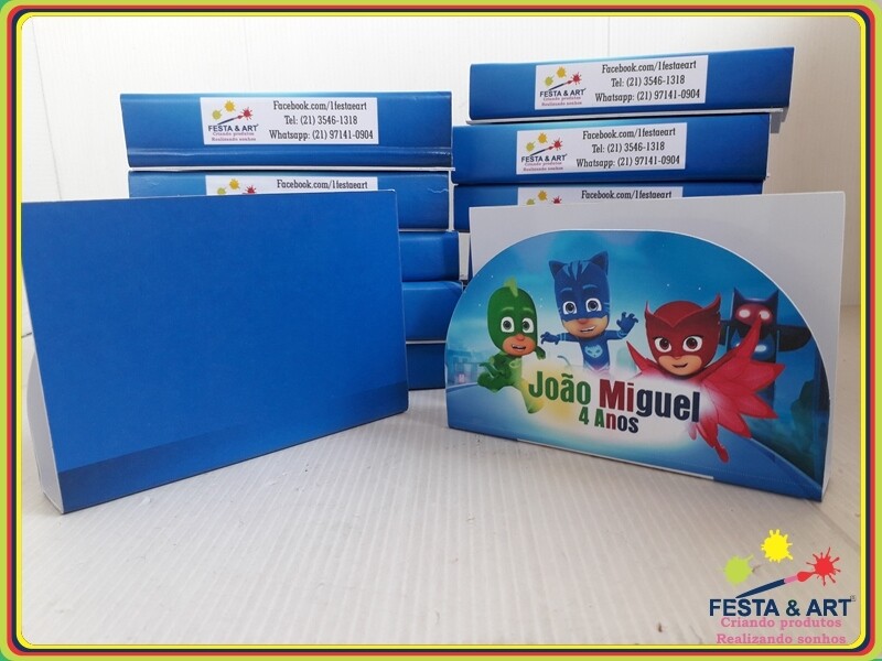 Porta Guardanapos - PJ Masks