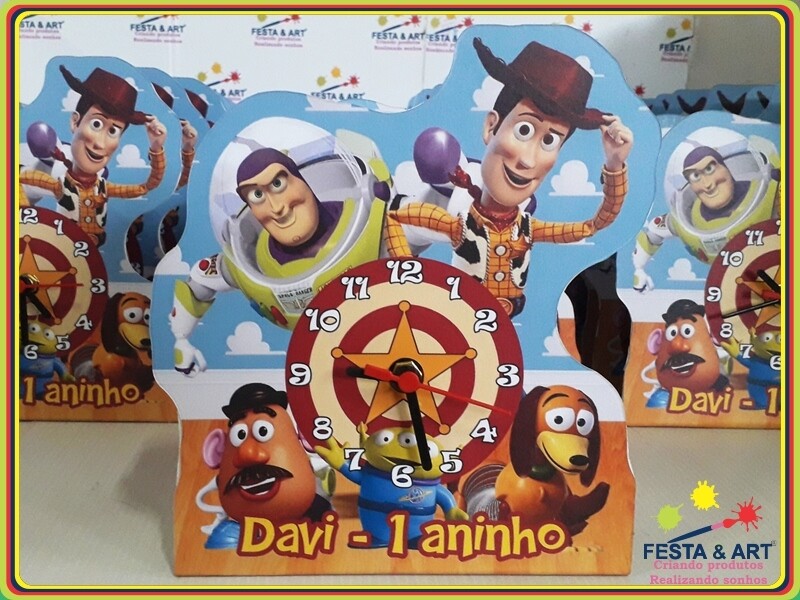 Relógio corte especial - Toy Story