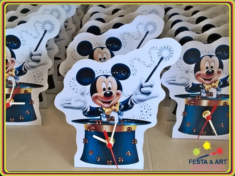 Relógio corte especial - Mickey Mágico