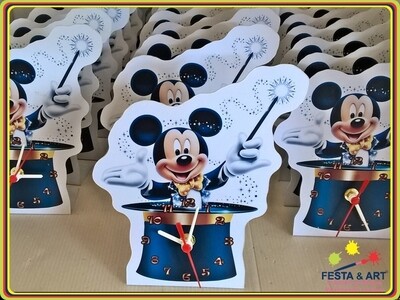 Relógio corte especial - Mickey Mágico