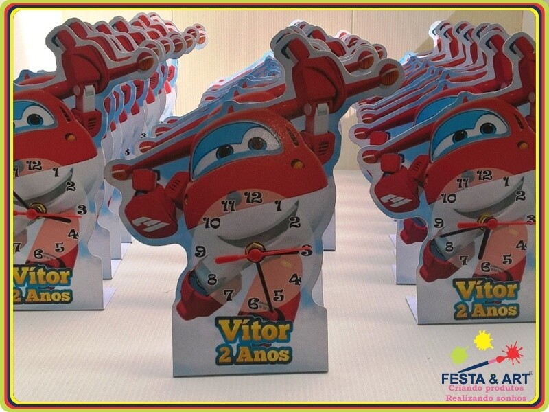 Relógio corte especial - Superwings