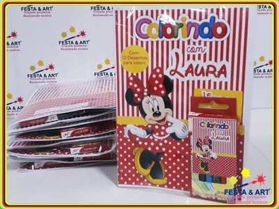 Revista de Colorir - Minnie