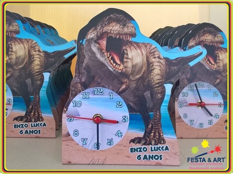 Relógio corte especial - Dinossauros