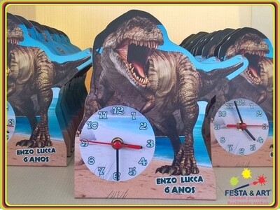 Relógio corte especial - Dinossauros