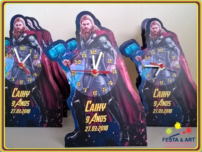 Relógio corte especial - Thor
