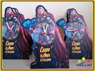 Relógio corte especial - Thor