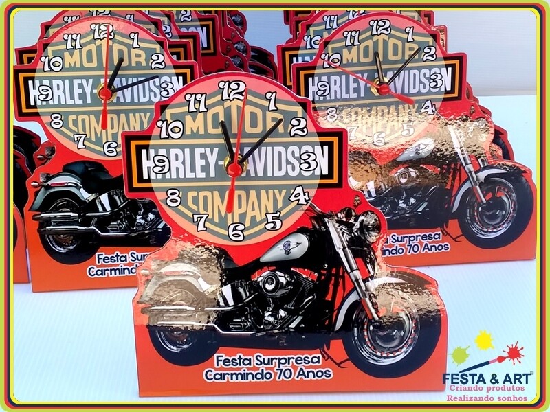 Relógio corte especial - Harley Davidson