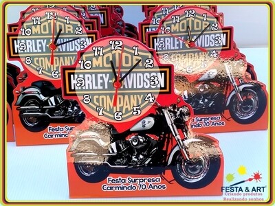 Relógio corte especial - Harley Davidson