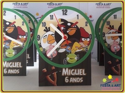 Relógio Premium - Angry Birds