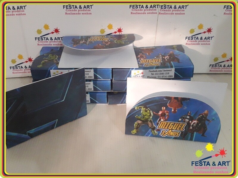 Porta Guardanapos - Vingadores