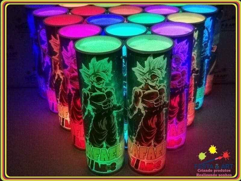 Luminária centro de mesa - Dragon Ball